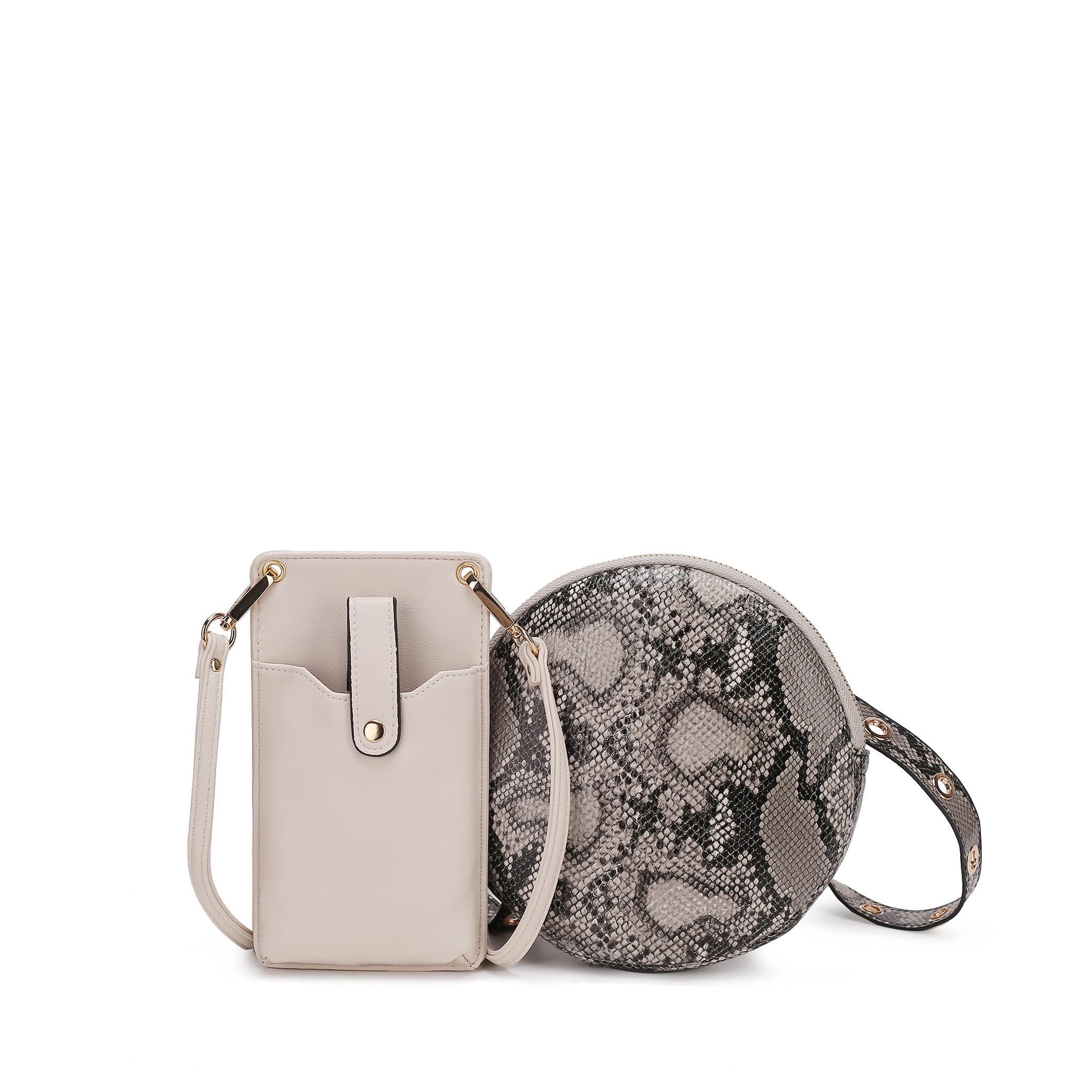  MKF Collection Hailey Phone Crossbody Bag - Beige - Bonton