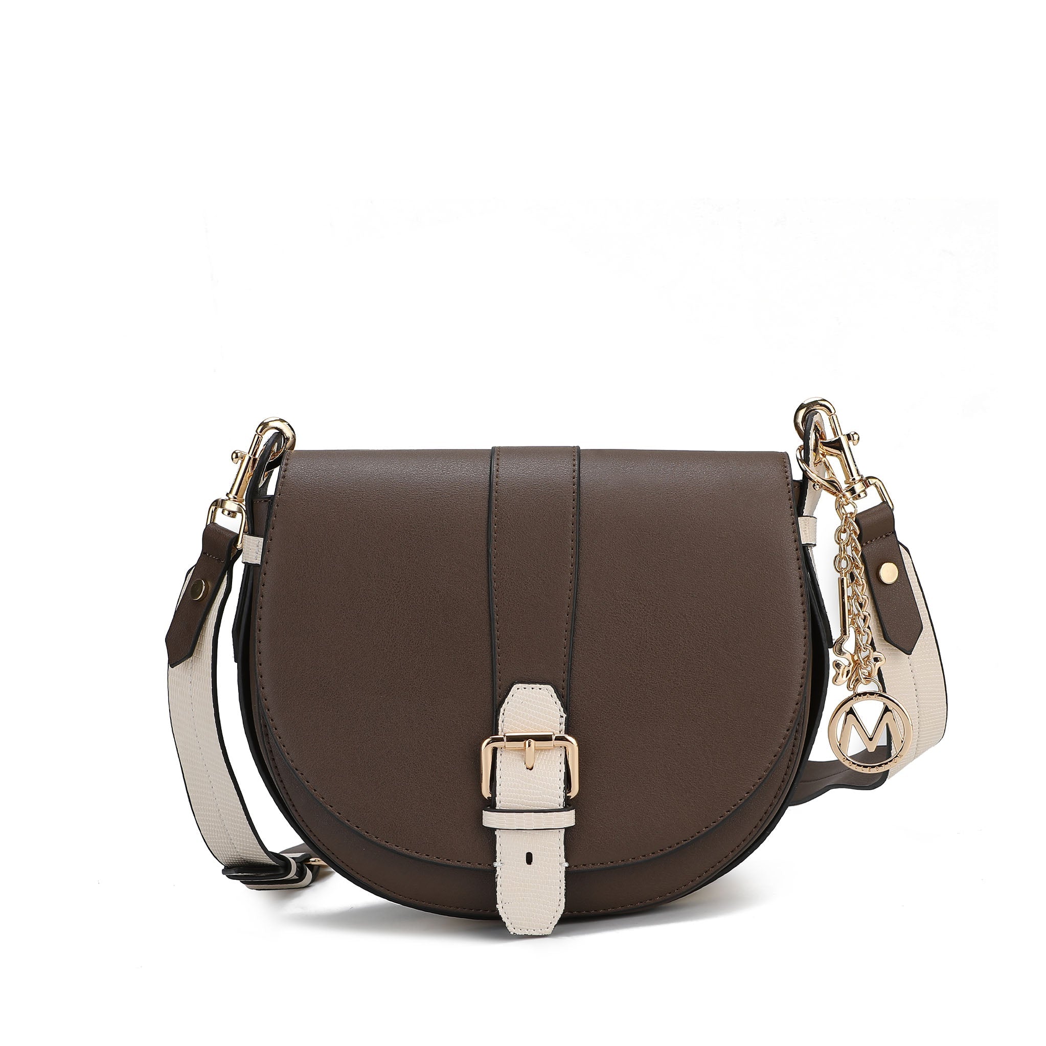  MKF Collection Ayla Crossbody Bag - Brown - Bonton