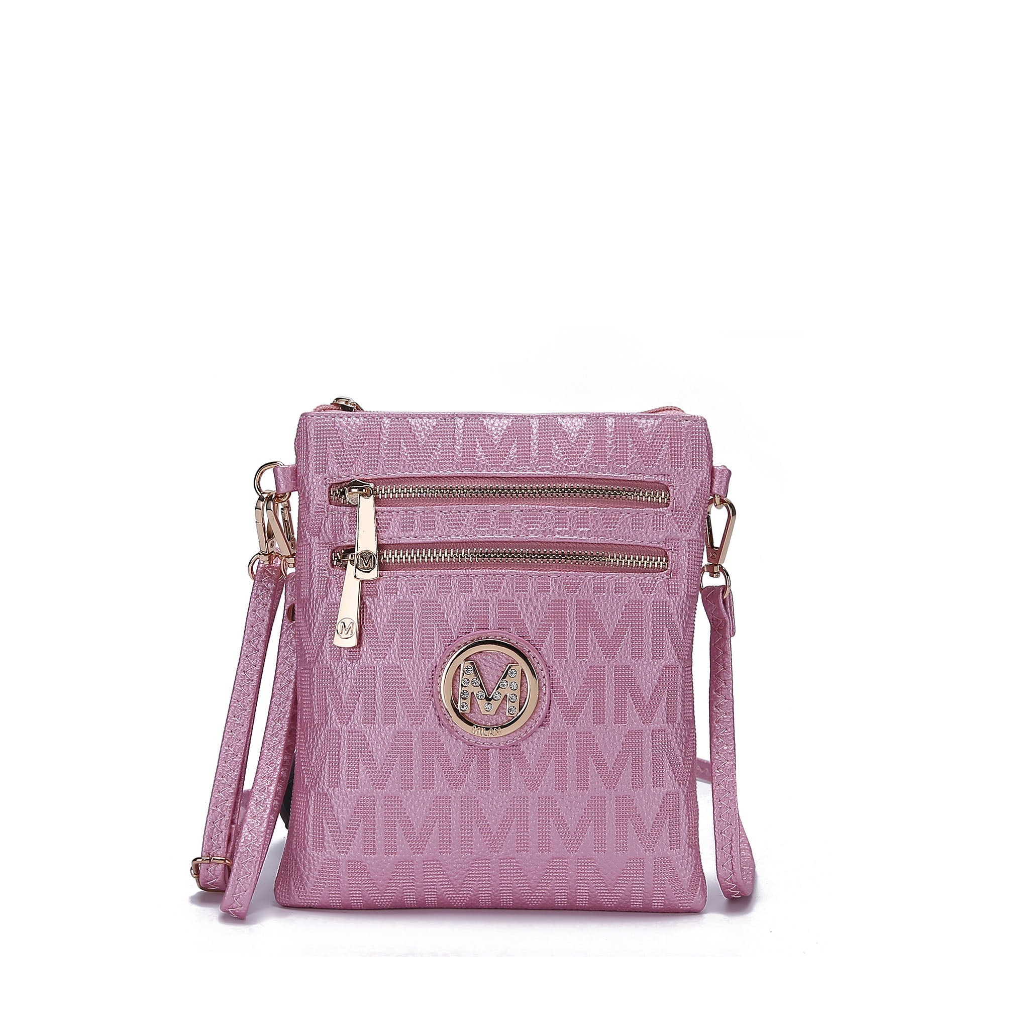  MKF Collection Andrea Signature Crossbody Bag - Red - Bonton