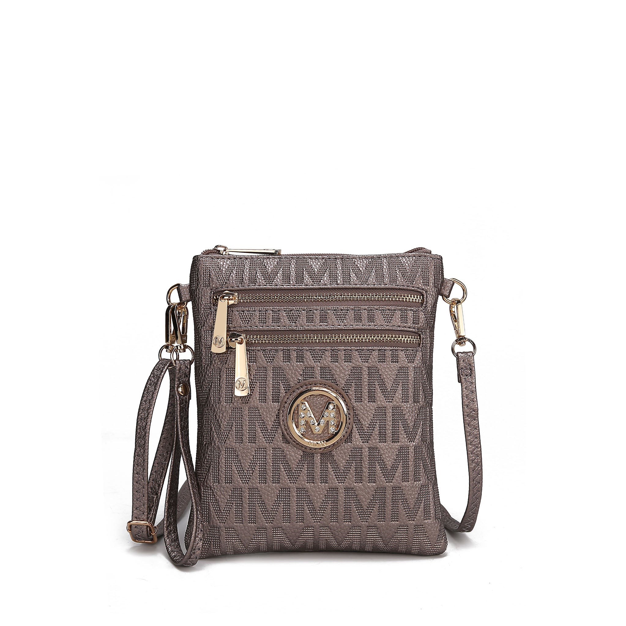  MKF Collection Andrea Signature Crossbody Bag - Red - Bonton