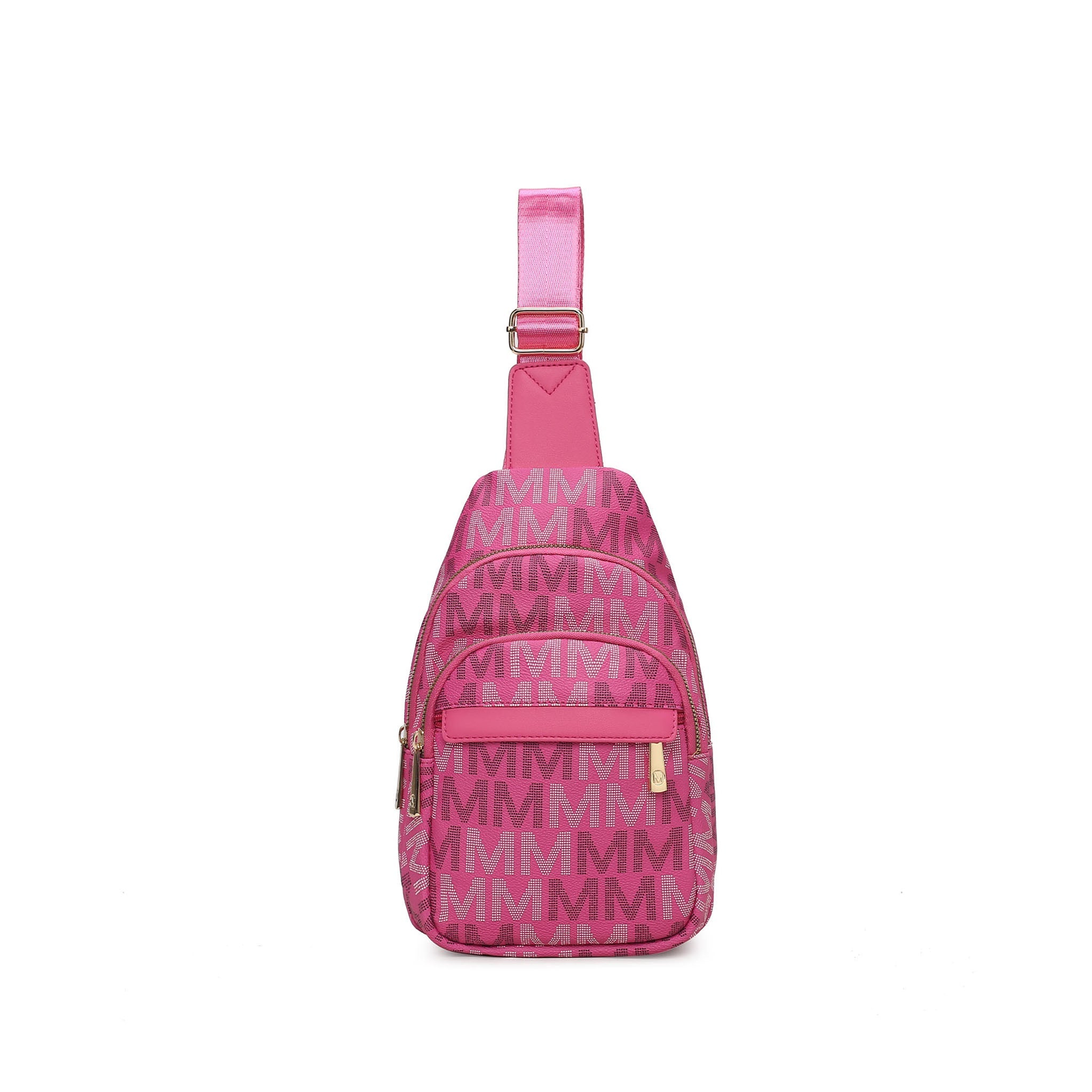  MKF Collection Helaena Signature Sling Bag - Black - Bonton
