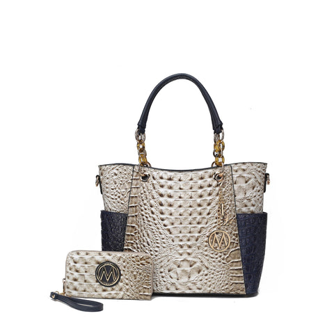 Merlina Tote Bag and Wallet Set