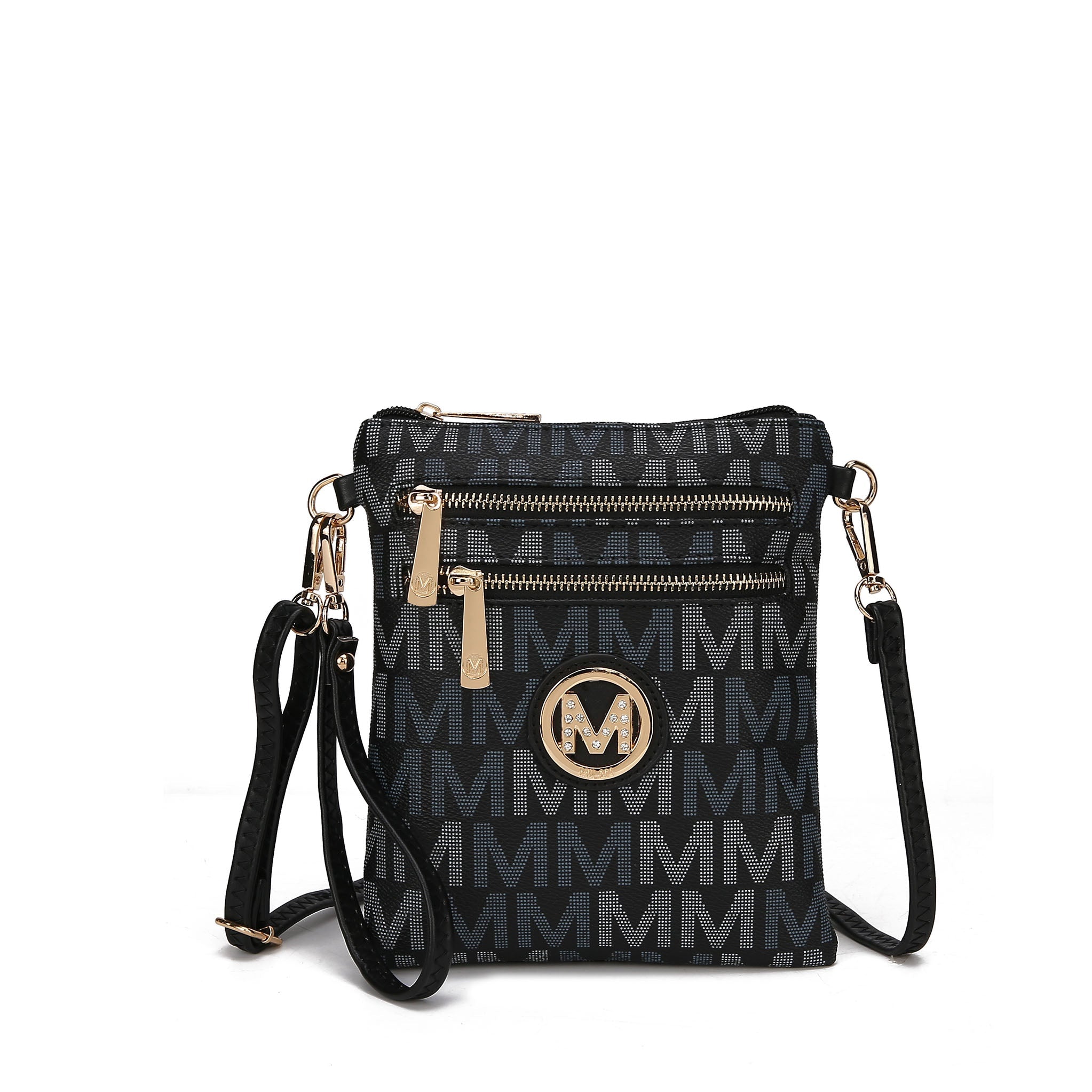  MKF Collection Gaia Milan Signature Crossbody Bag - Red - Bonton