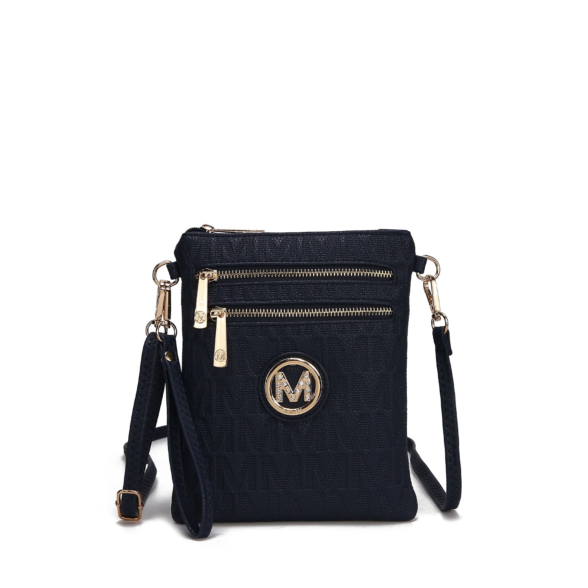  MKF Collection Andrea Signature Crossbody Bag - Red - Bonton