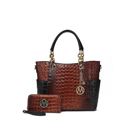 Merlina Tote Bag and Wallet Set