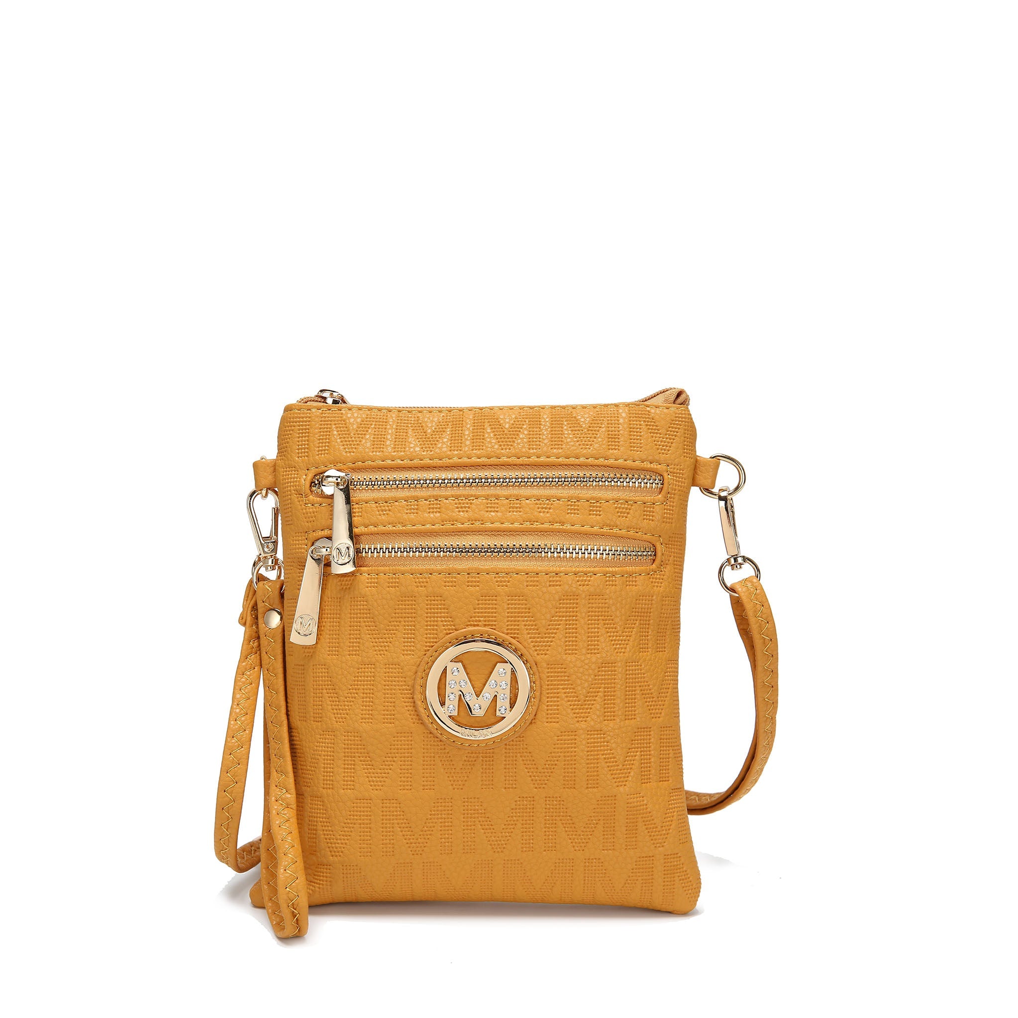  MKF Collection Andrea Signature Crossbody Bag - Red - Bonton