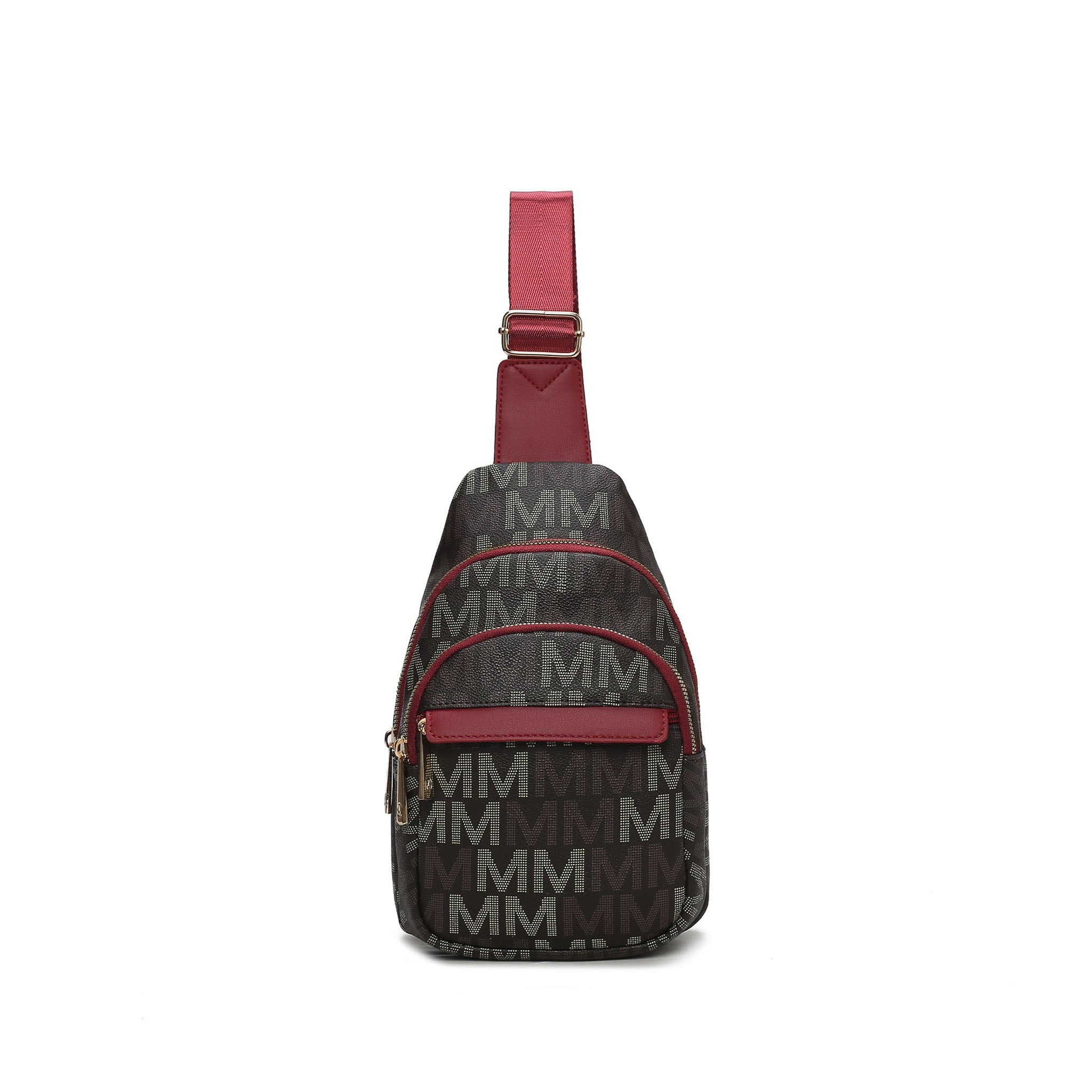  MKF Collection Helaena Signature Sling Bag - Black - Bonton