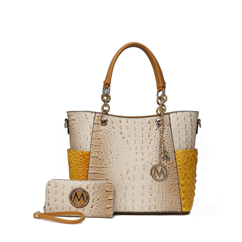 Merlina Tote Bag and Wallet Set