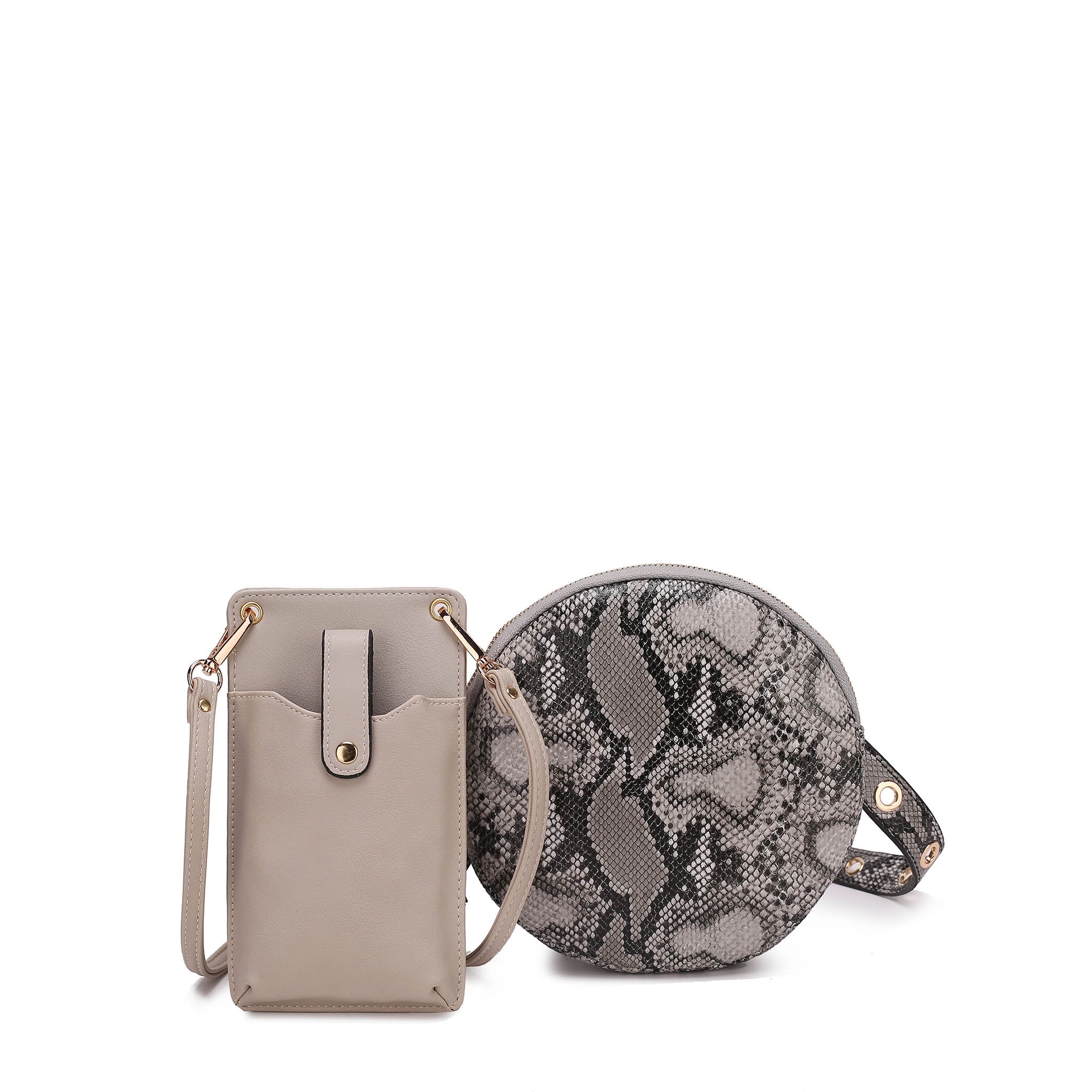  MKF Collection Hailey Phone Crossbody Bag - Beige - Bonton