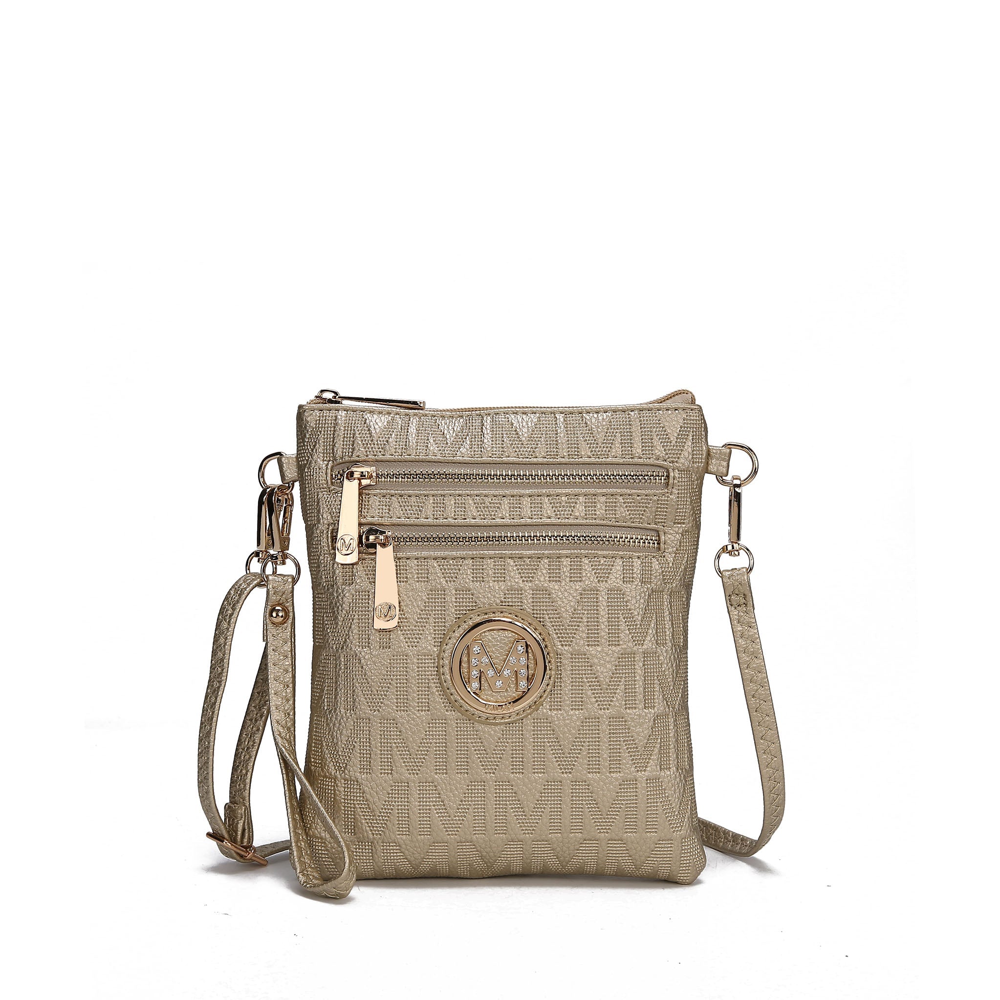  MKF Collection Andrea Signature Crossbody Bag - Red - Bonton