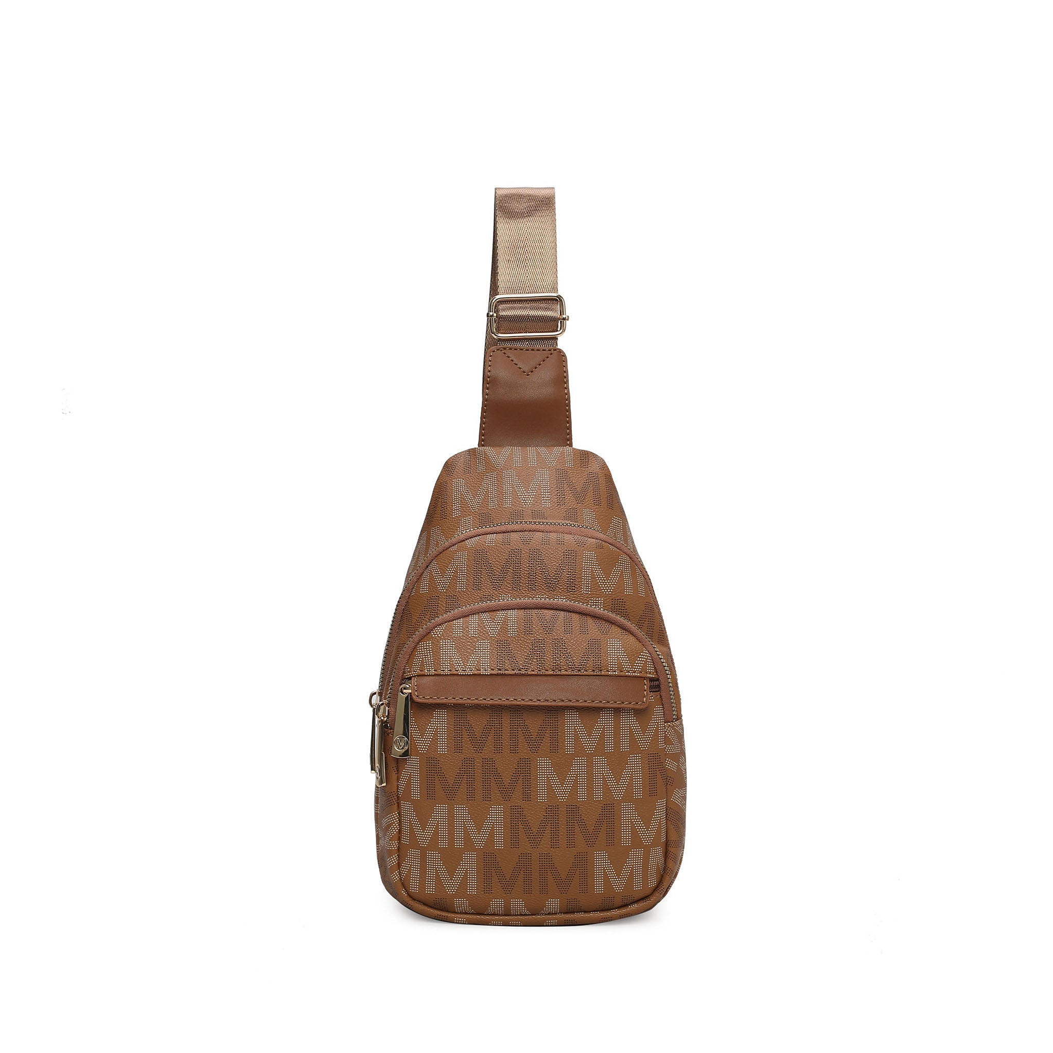  MKF Collection Helaena Signature Sling Bag - Black - Bonton