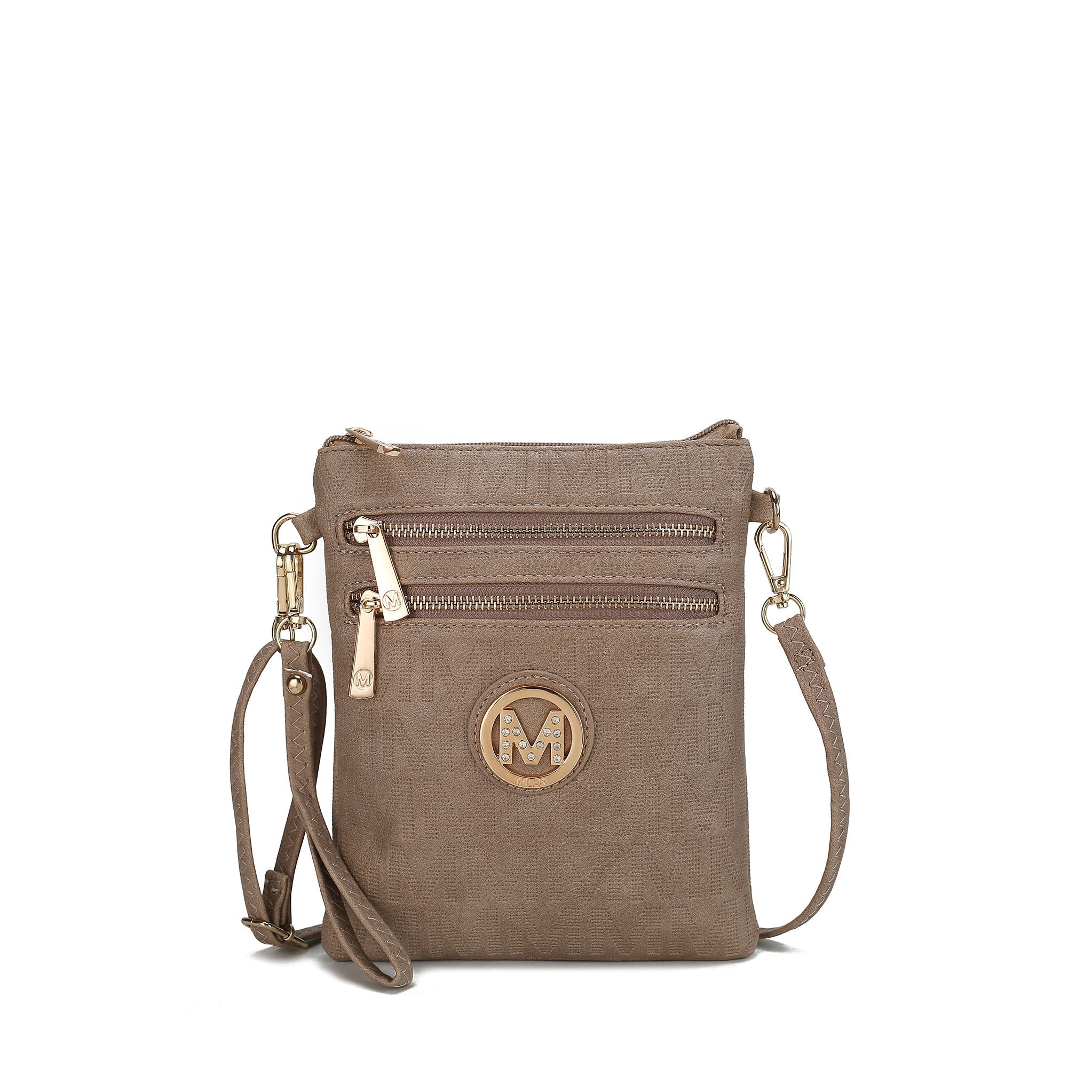  MKF Collection Andrea Signature Crossbody Bag - Red - Bonton