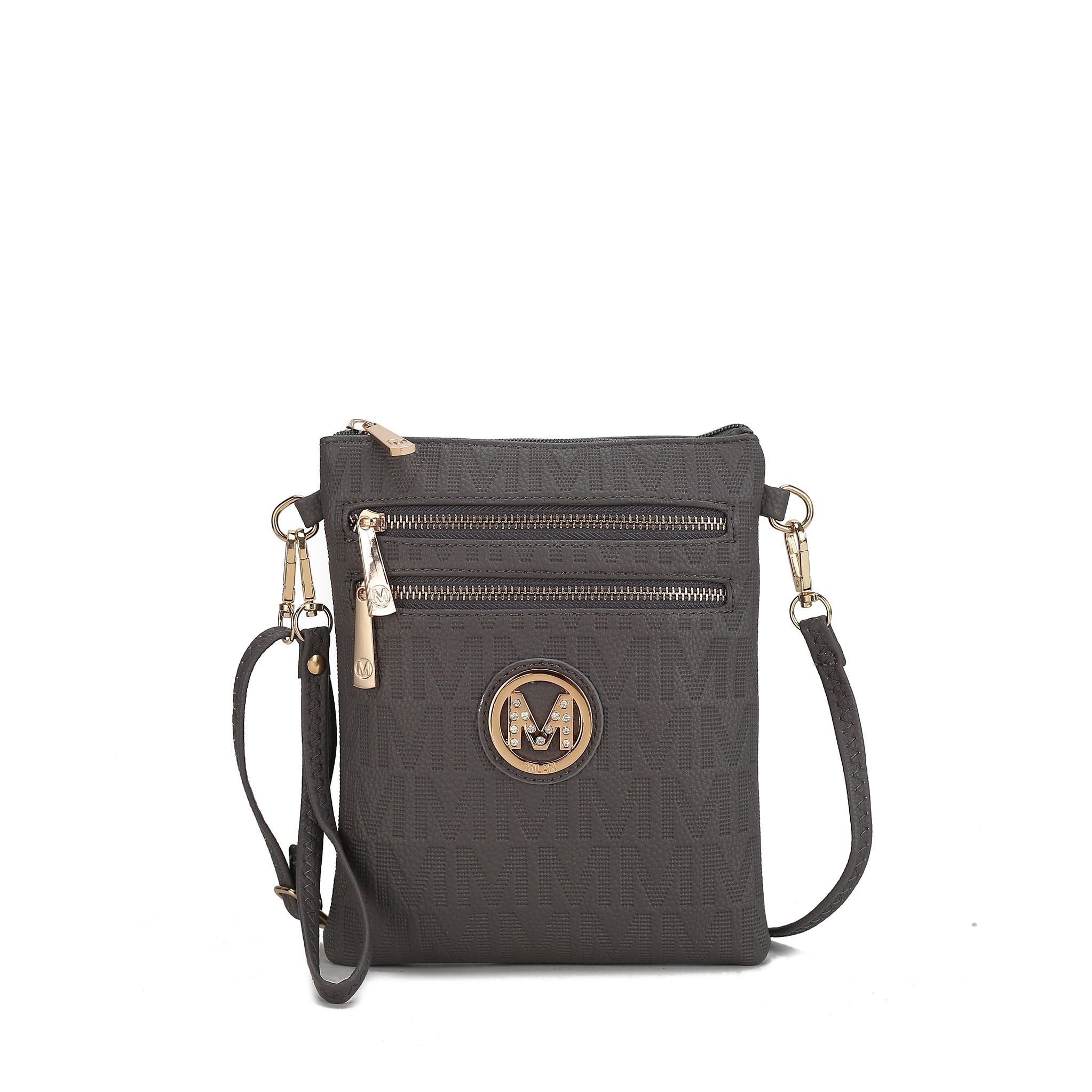  MKF Collection Andrea Signature Crossbody Bag - Red - Bonton