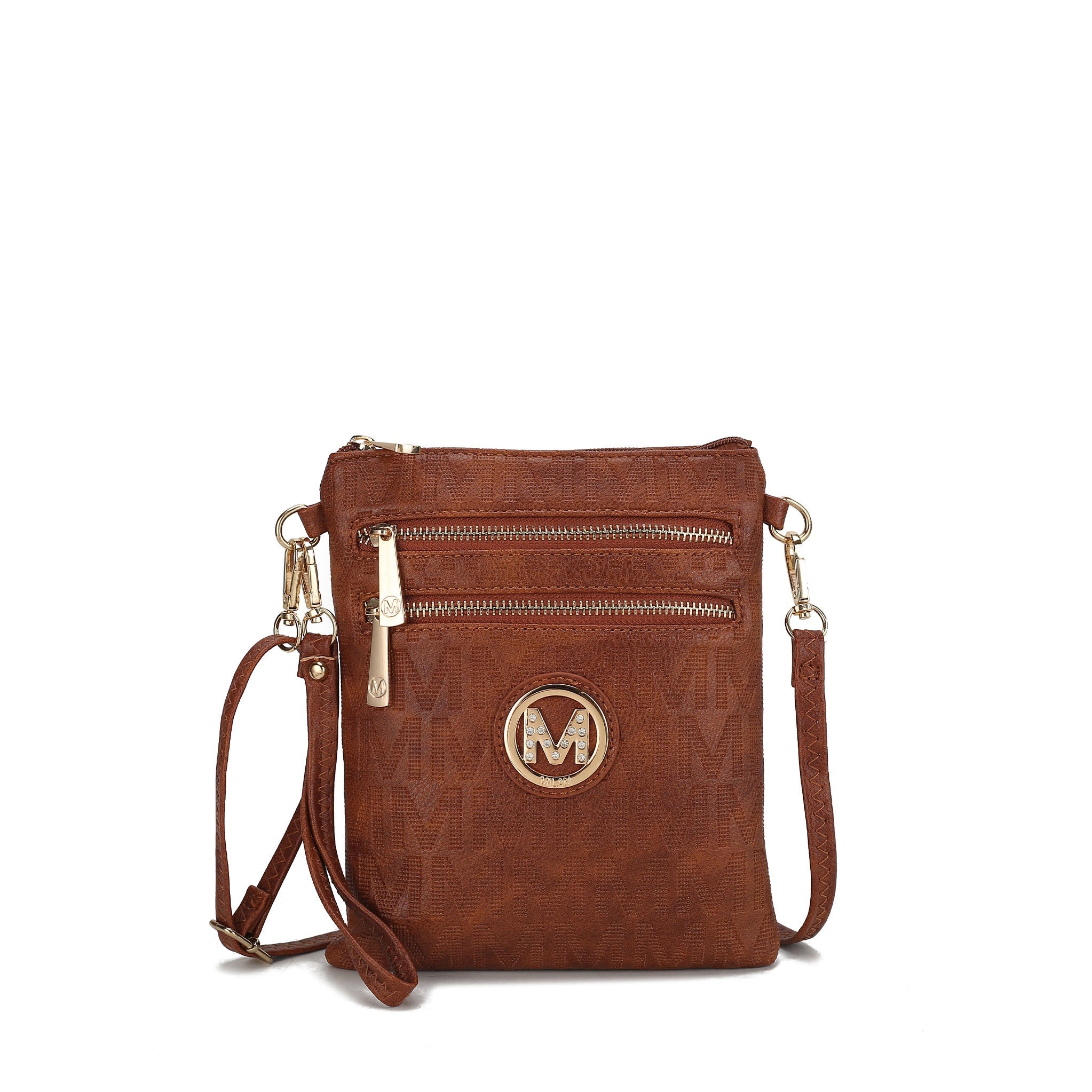  MKF Collection Andrea Signature Crossbody Bag - Red - Bonton