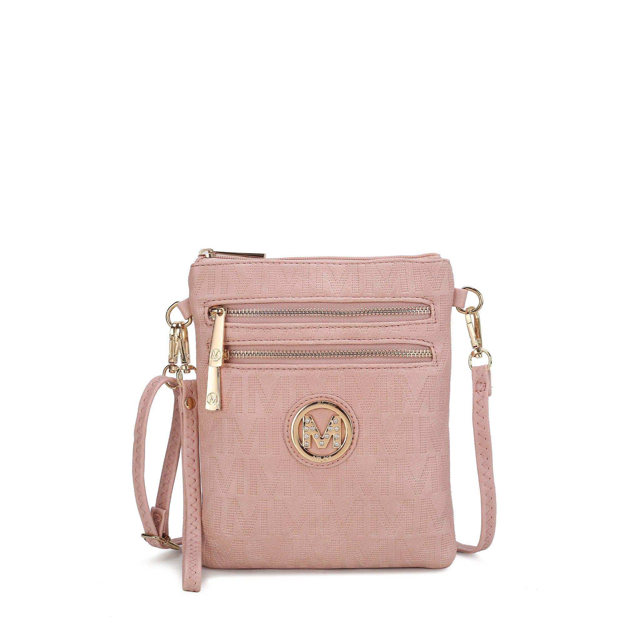  MKF Collection Andrea Signature Crossbody Bag - Red - Bonton