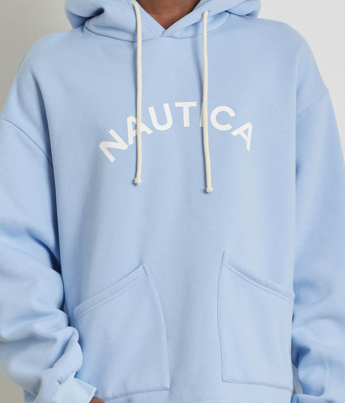  Krost x Nautica Arch Hoodie - Chambray Blue - Bonton