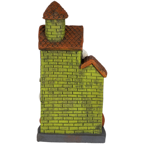 LED Lighted Ghostly Haunted House Halloween Decoration - 20"