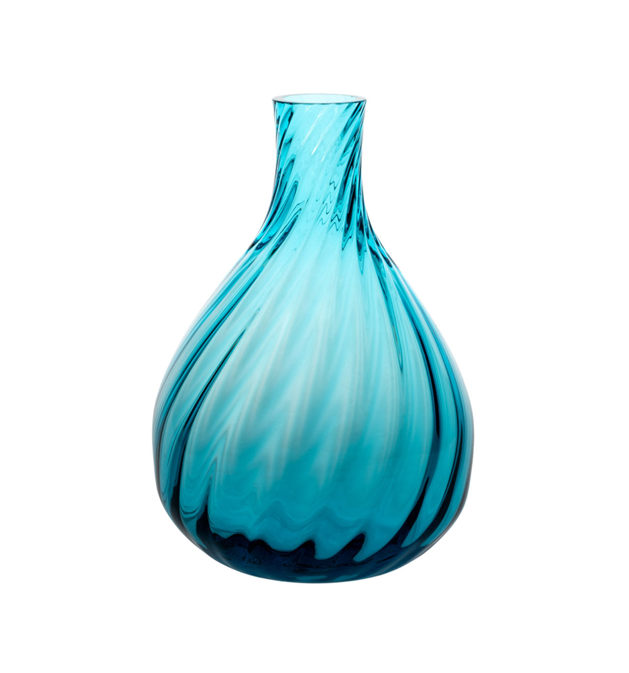  Vista Alegre Color Drop Small Bud Vase - Blue - Bonton