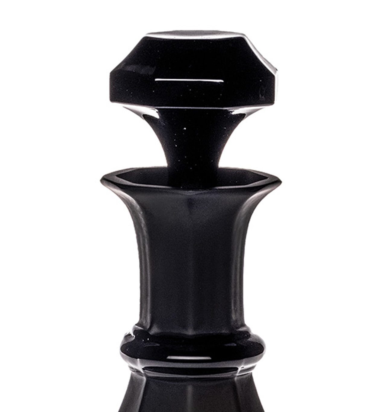  Vista Alegre Bicos Bicolor Wine Decanter - Black - Bonton