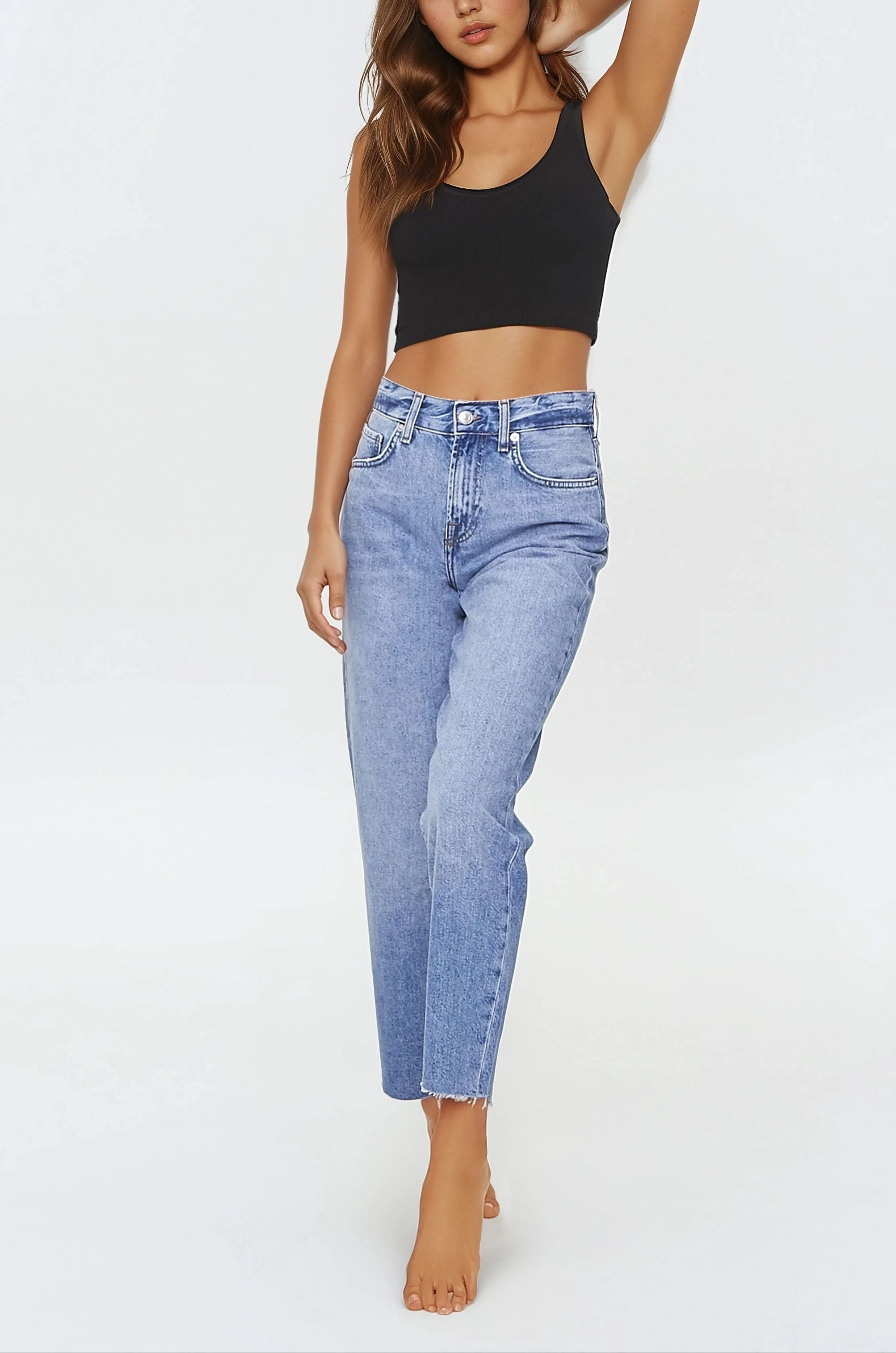  Forever 21 Ribbed Seamless Bralette - taupe - Bonton