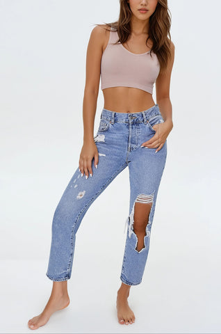 Ribbed Seamless Bralette