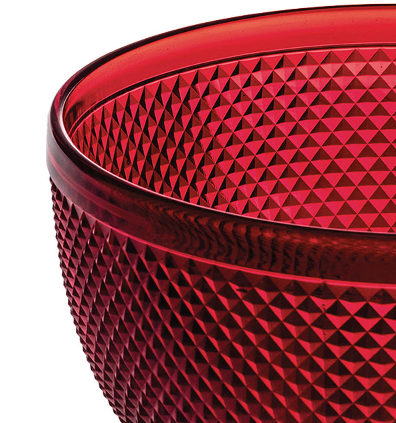  Vista Alegre Bicos Salad Bowl - Red - Bonton