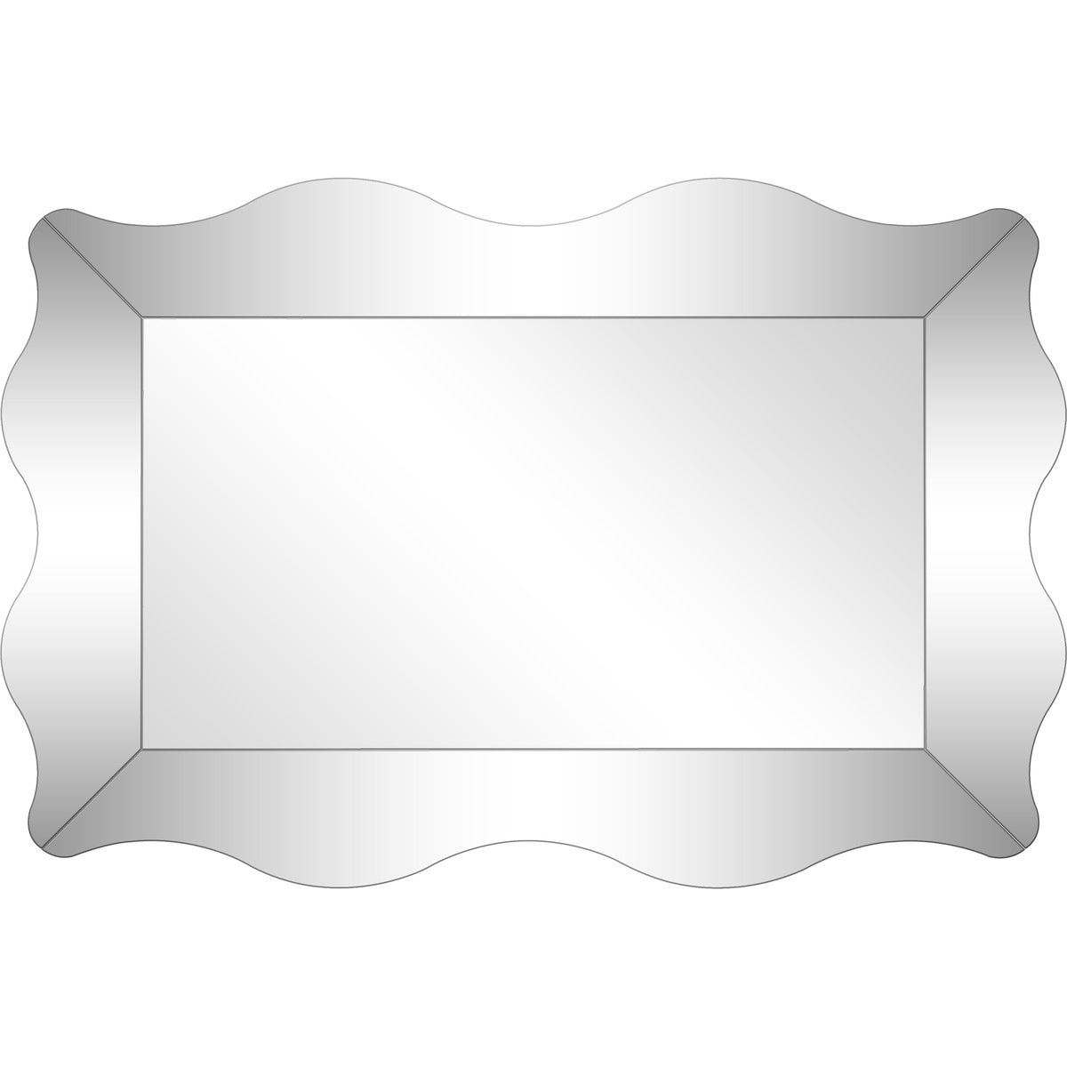  Antonella Wall Mirror - Default Title - Bonton