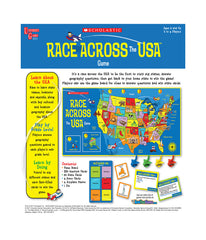 Scholastic - Race Across the USA Game Multi