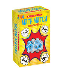 Scholastic - Math Match Dice and Card Game Multi