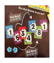 Scholastic - Math Match Dice and Card Game Multi