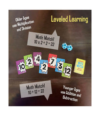 Scholastic - Math Match Dice and Card Game Multi