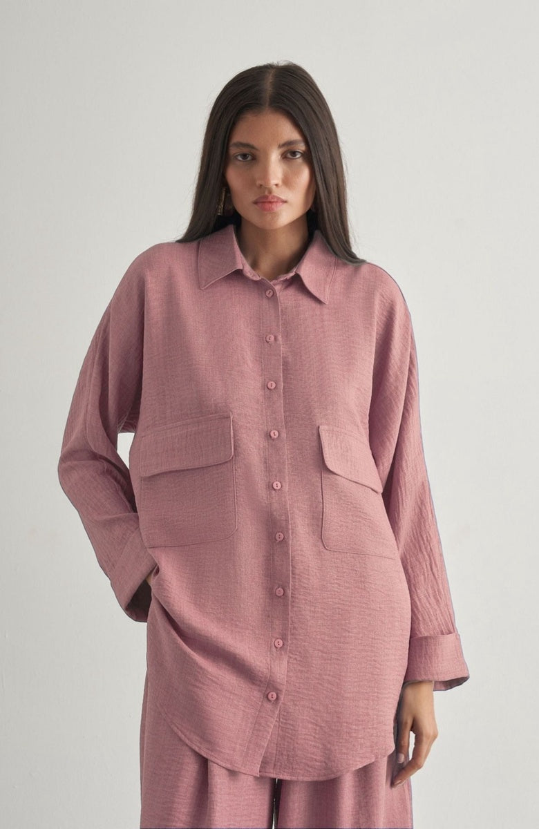 Mizalle Mizalle Tunic - Powder - Bonton