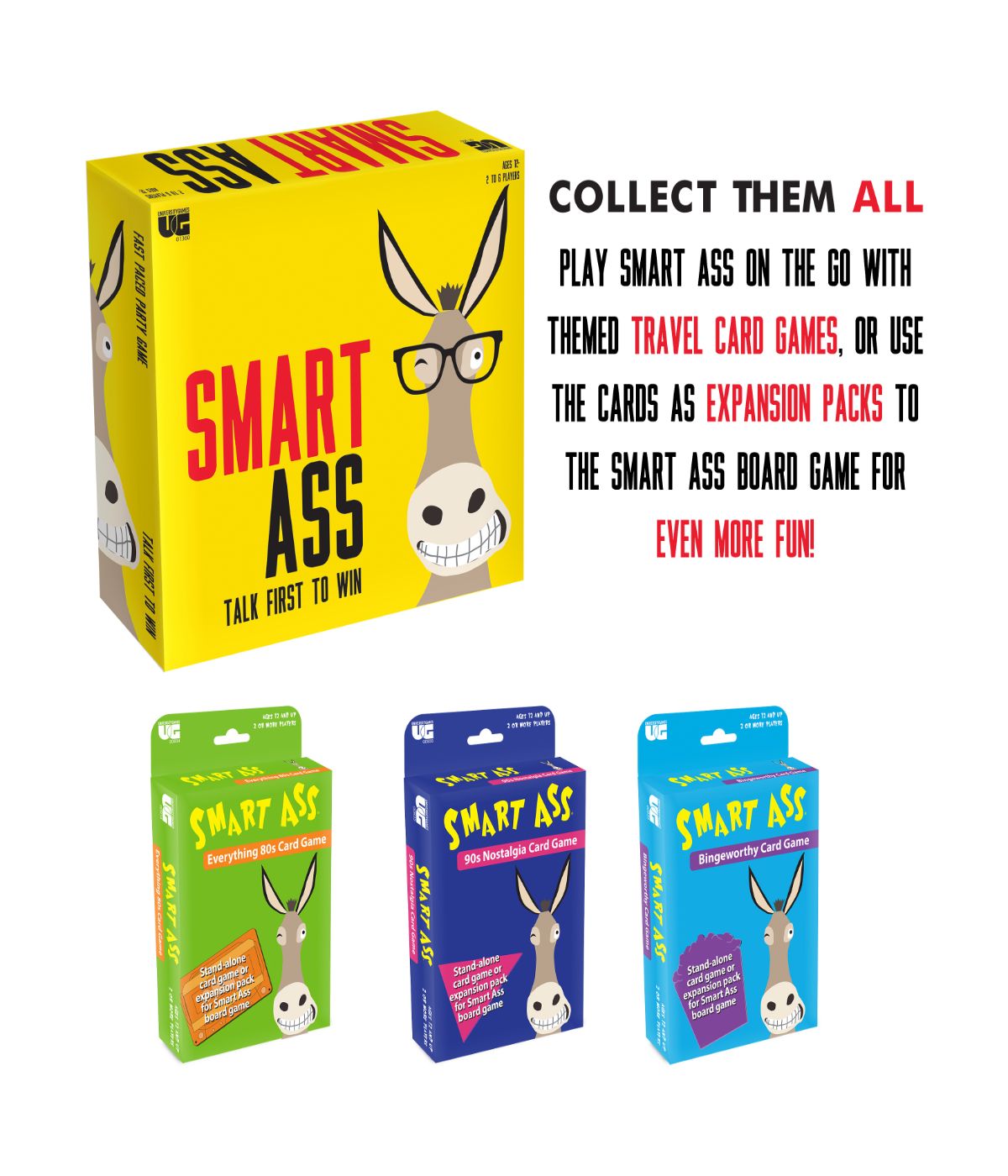  Smart Ass Bingeworthy Card Game Multi - Multi - Bonton