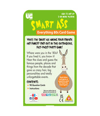 Smart Ass Everything 80s Card Game Multi