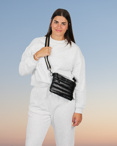 Allie Puffer 4-in-1 Bag Black- Preorder for 3/1/25 Shipdate