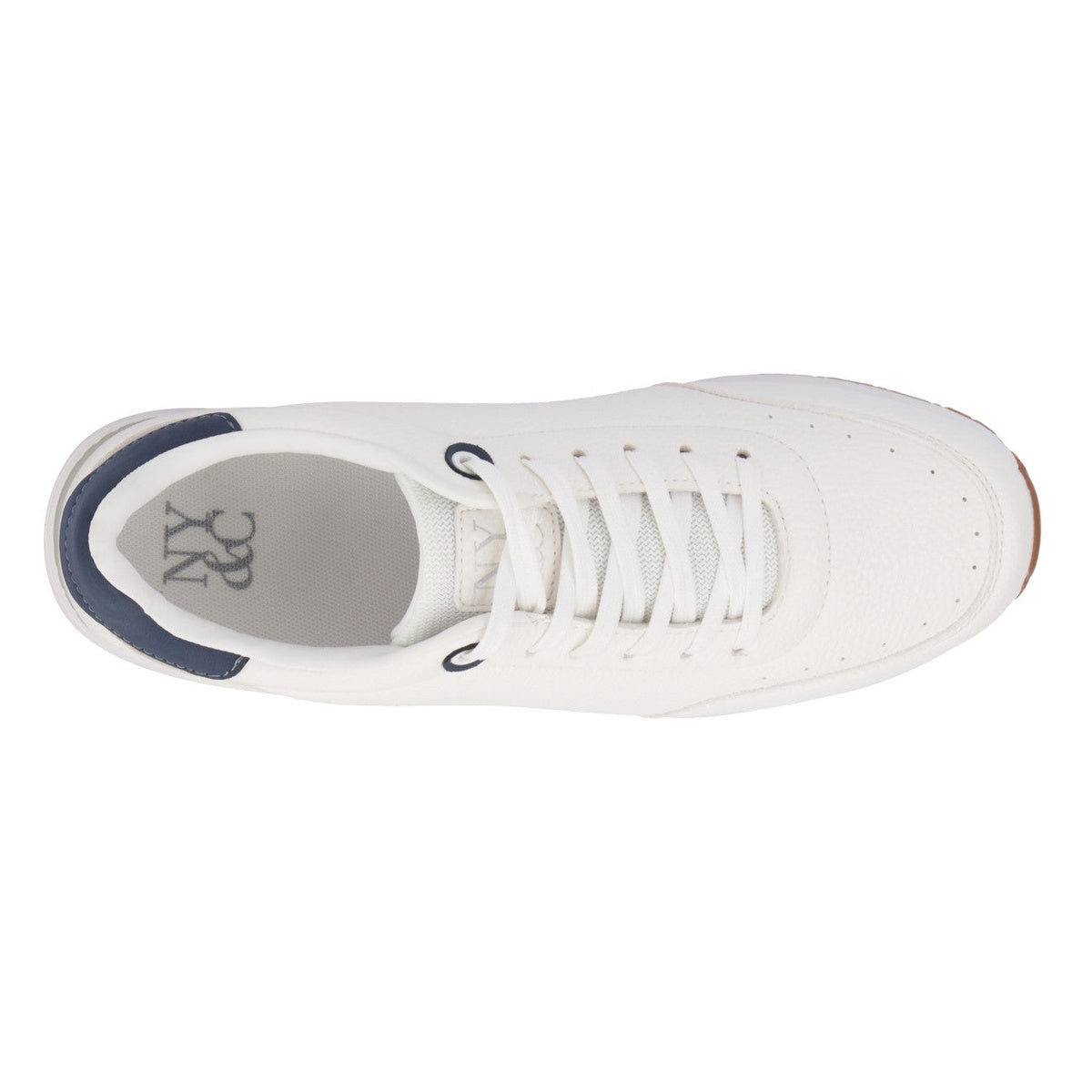  New York & Company New York & Company Men's Anwar Low Top Sneakers - WHITE - Bonton