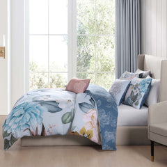 Garden in the Sky 5 Piece Reversible Comforter Set