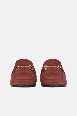 Savannah Suede - Heeled Mule