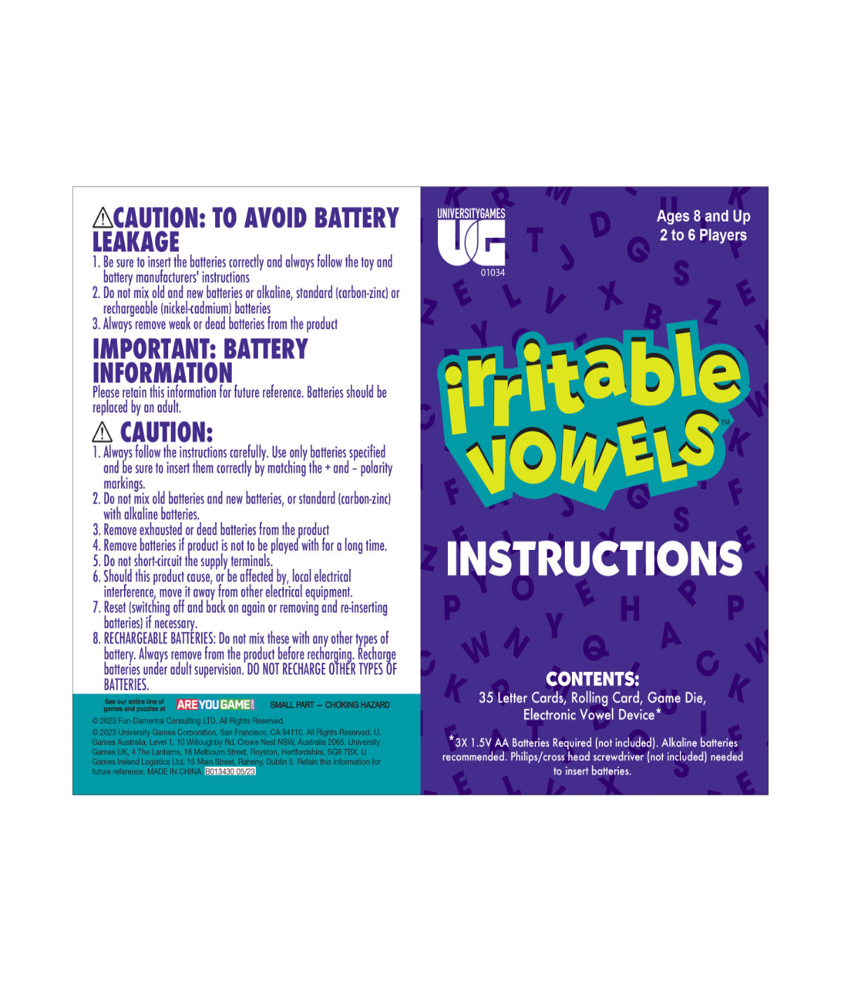  Irritable Vowels Multi - Multi - Bonton