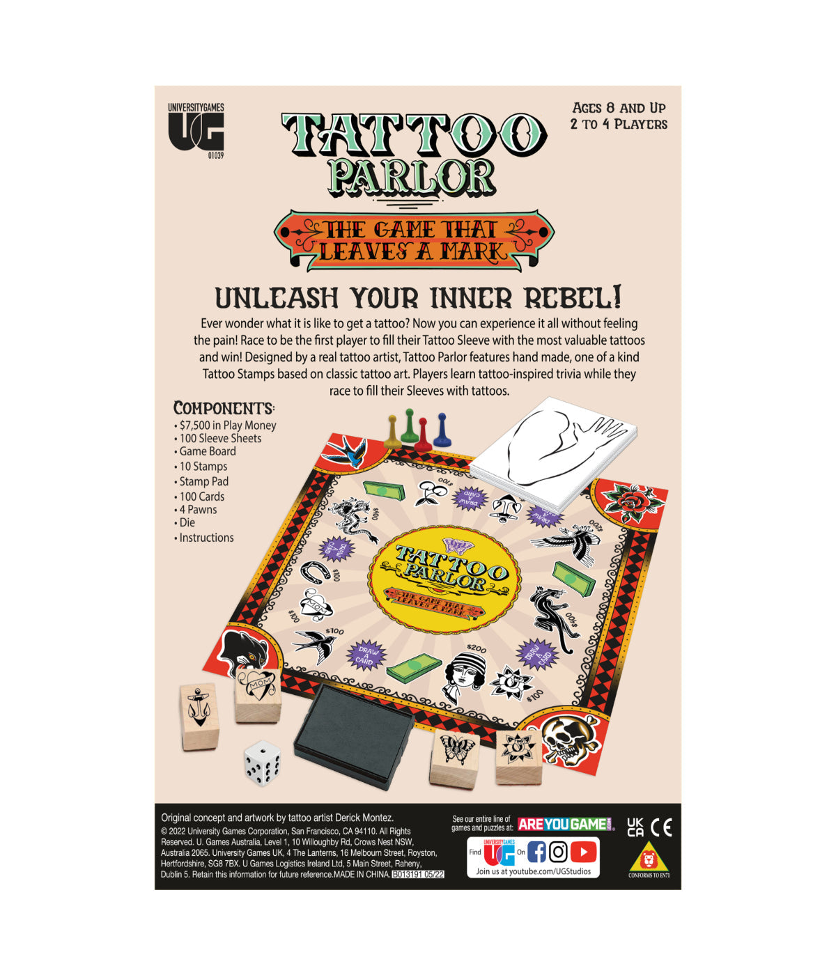  Tattoo Parlor - The Game that Leaves a Mark Multi - Multi - Bonton