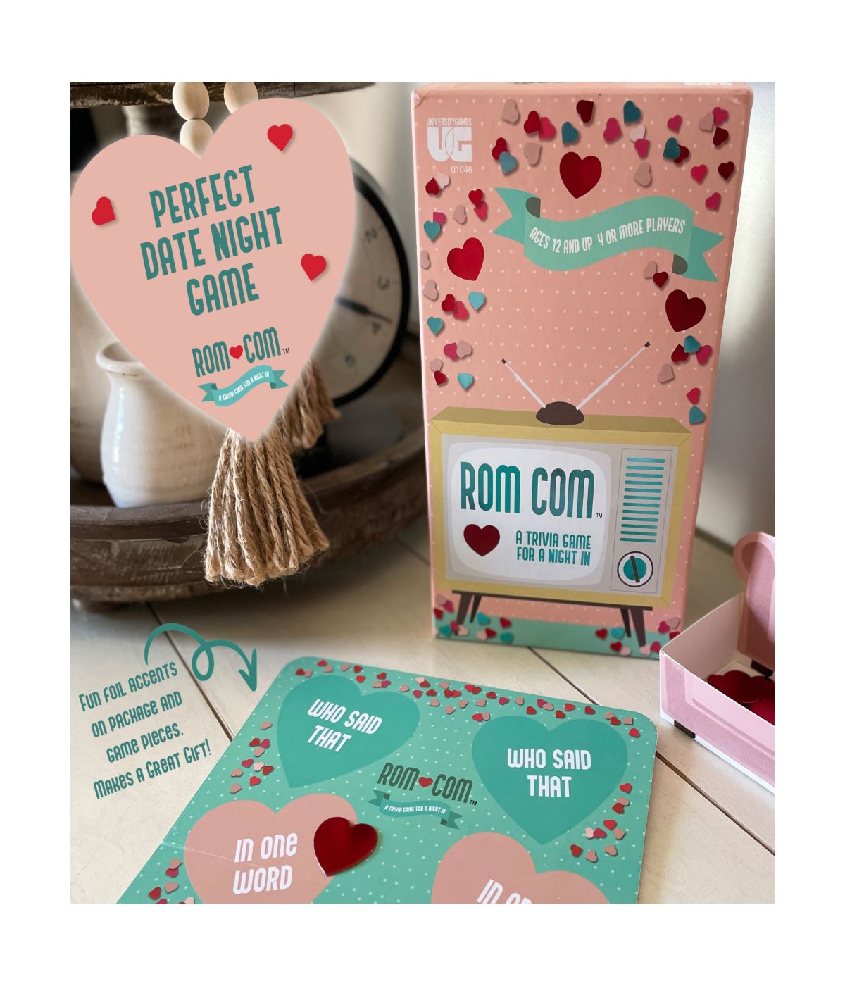  Rom Com - A Trivia Game for a Night In Multi - Multi - Bonton