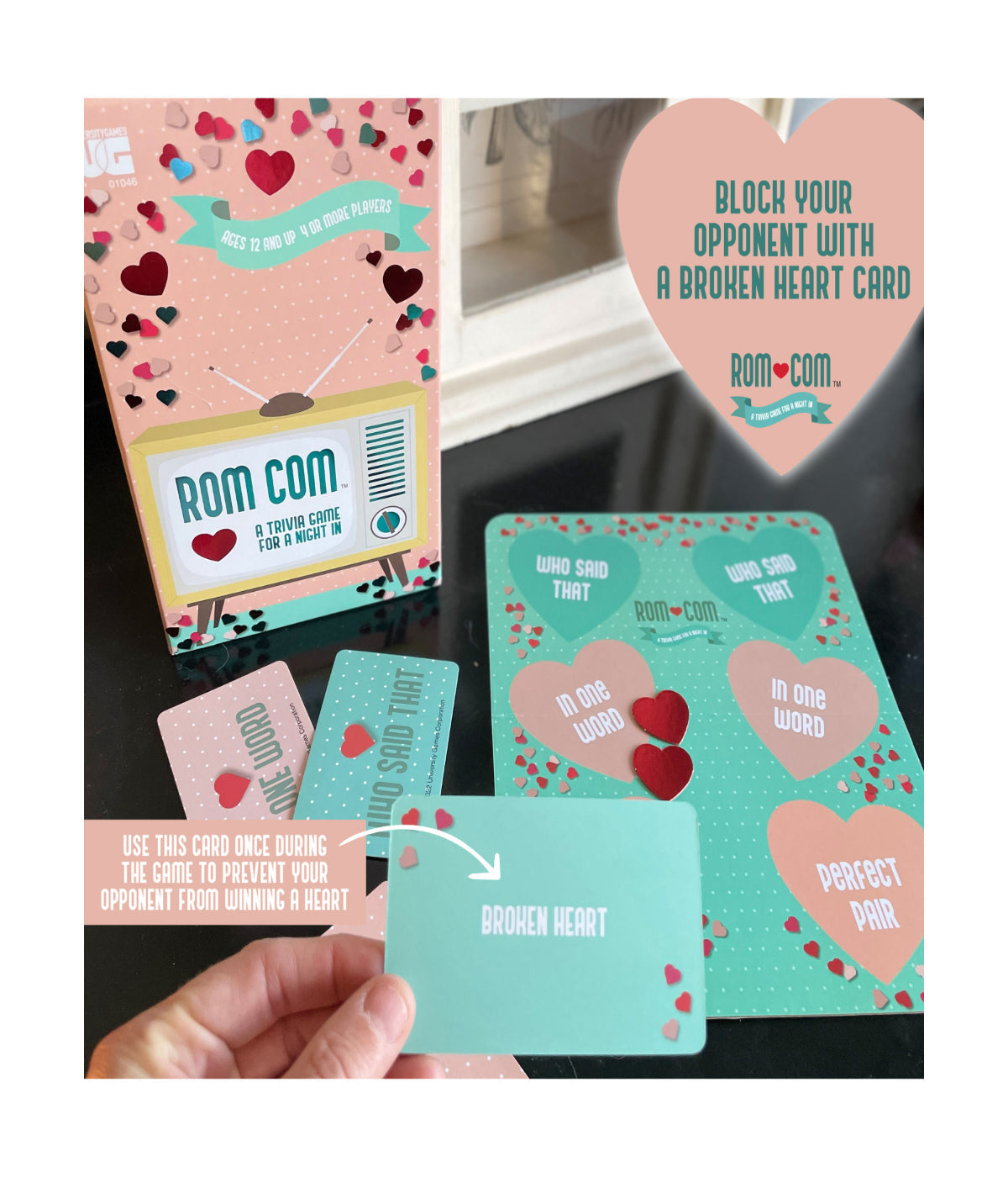  Rom Com - A Trivia Game for a Night In Multi - Multi - Bonton