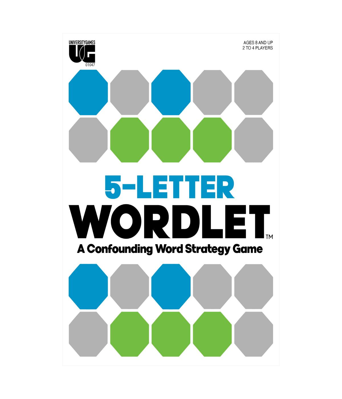  5-Letter Wordlet - A Confounding Word Strategy Game Multi - Multi - Bonton