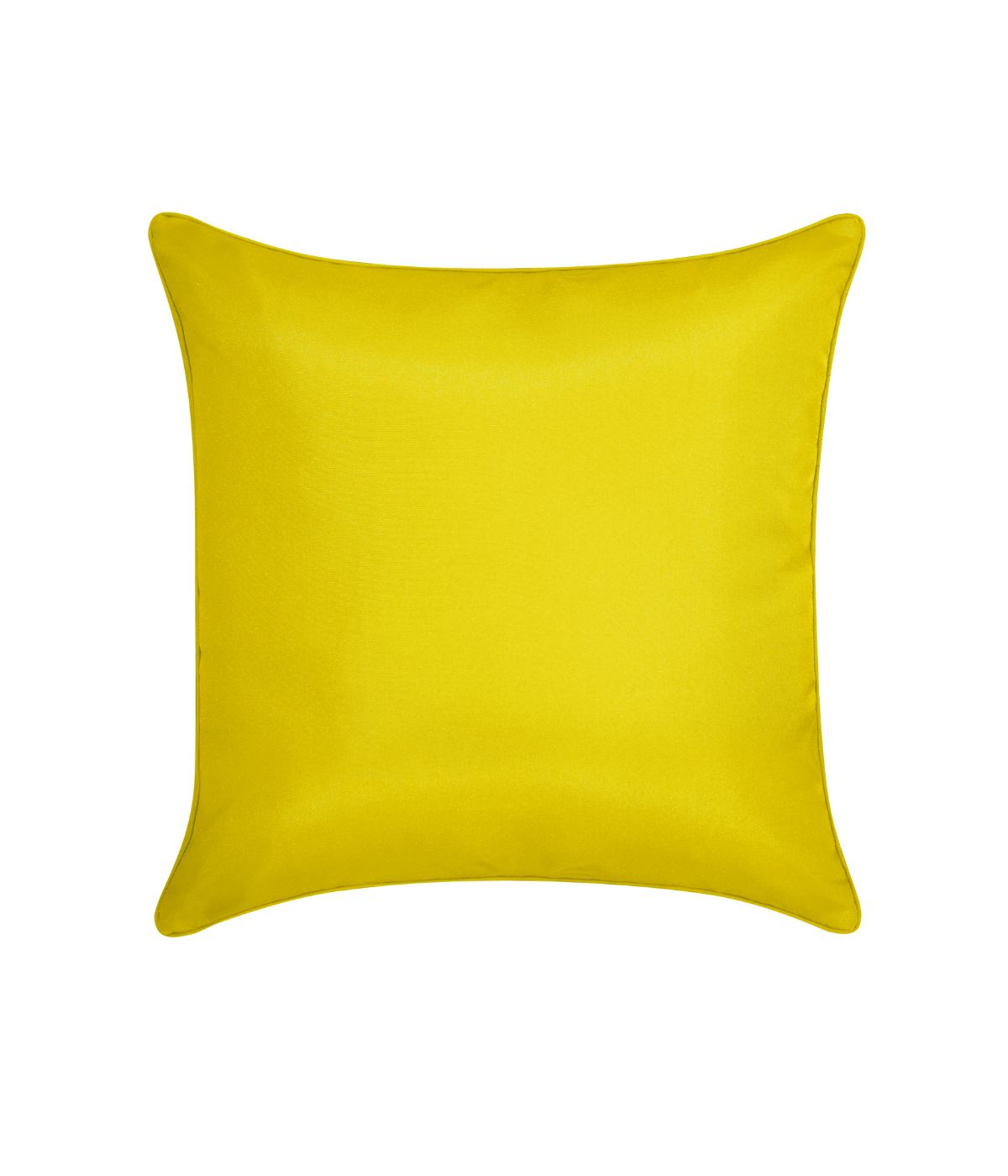  Edie @ Home Gingham Decorative Outdoor Pillow Sunshine/Citron - Sunshine/Citron - Bonton