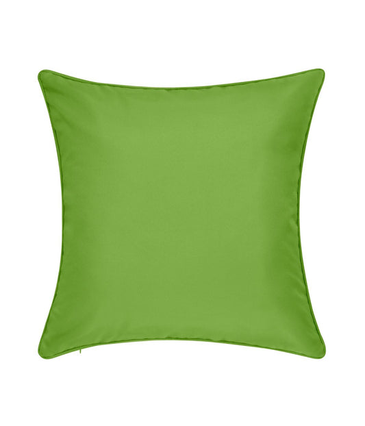 Rattan Look Geometric Decorative Pillow Leaf