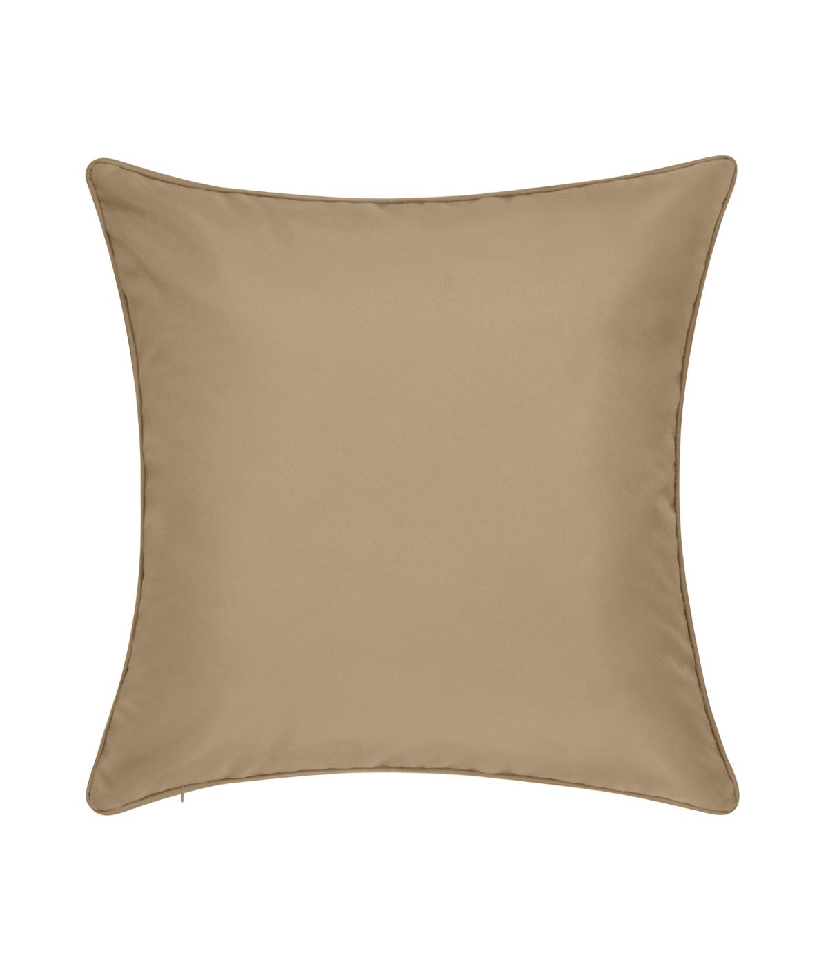  Edie @ Home Rattan Look Geometric Outdoor Decorative Pillow Khaki - Khaki - Bonton