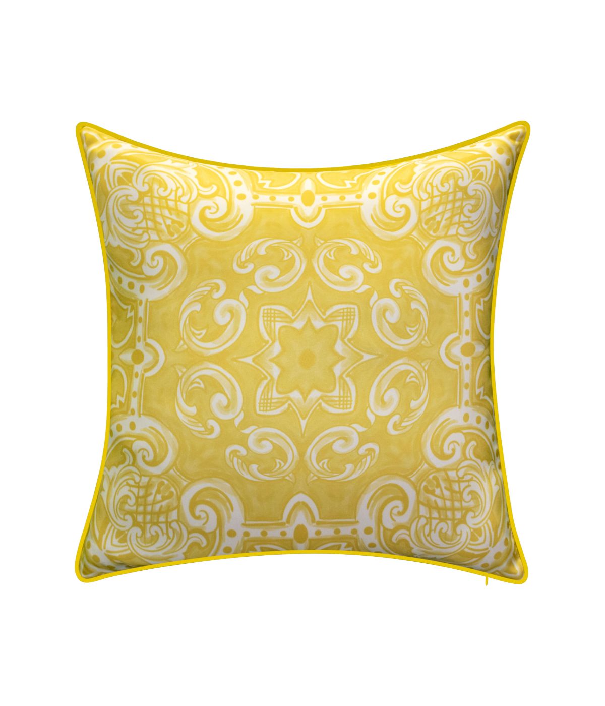  Edie @ Home Alhambra Outdoor Decorative Pillow Citron - Citron - Bonton