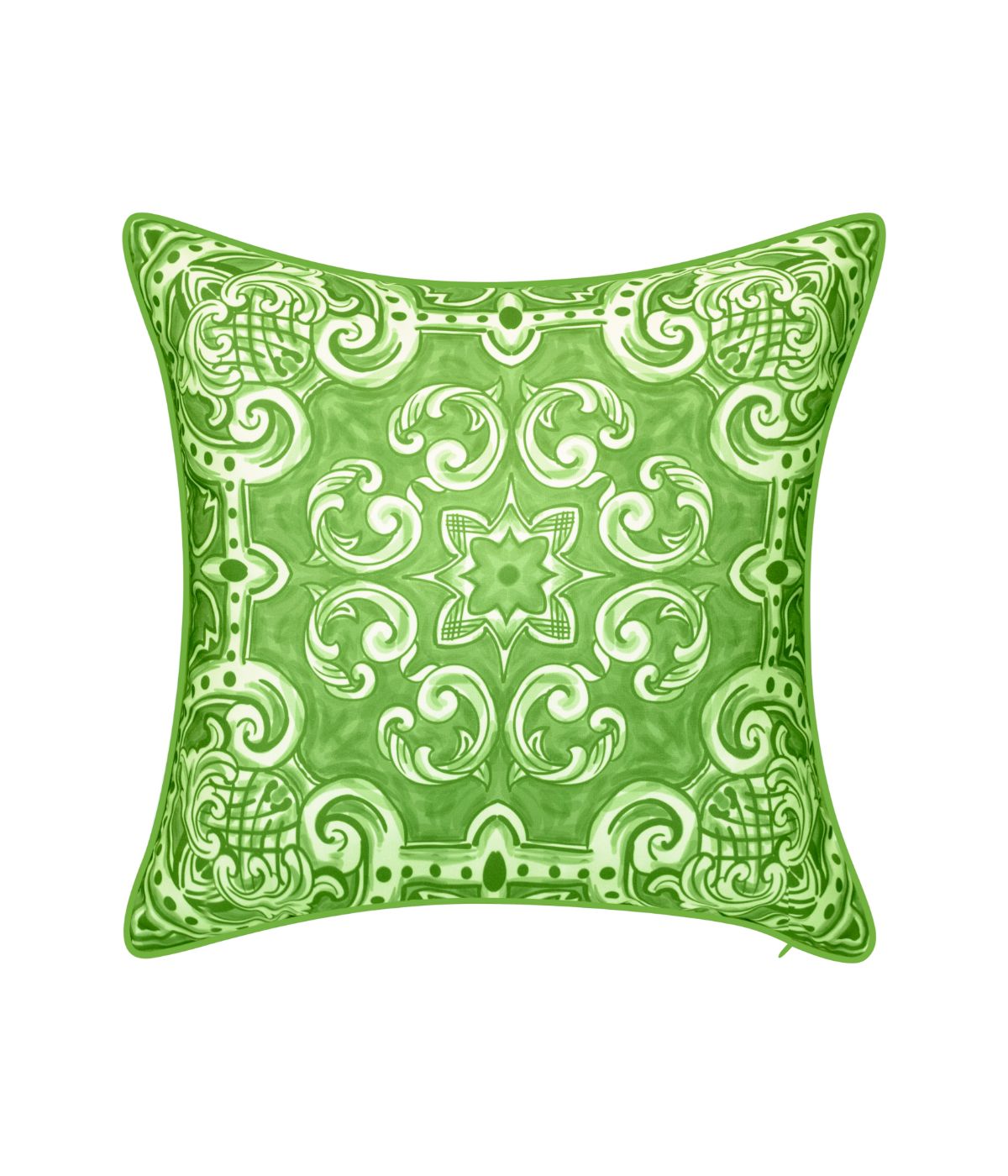  Edie @ Home Alhambra Outdoor Decorative Pillow Leaf - Leaf - Bonton