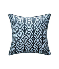 Reversible Jaipur Print Pillow Capri Navy