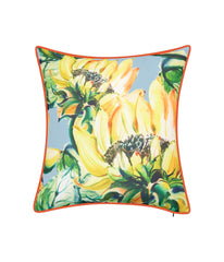 Sunflower Watercolor Reversible Decorative Pillow Capri Multi